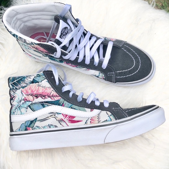 high top pastel vans